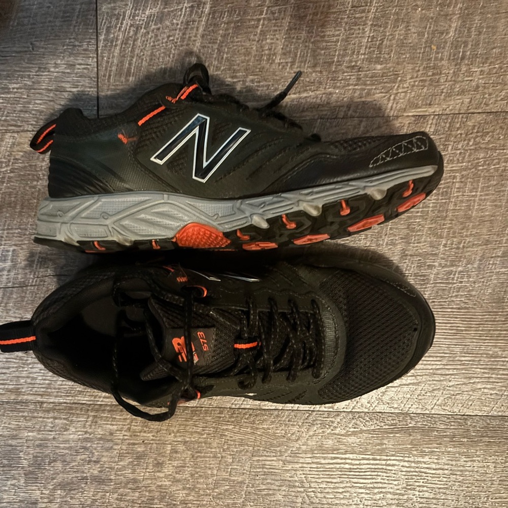 New Balance Green and orange  Athletic Shoes